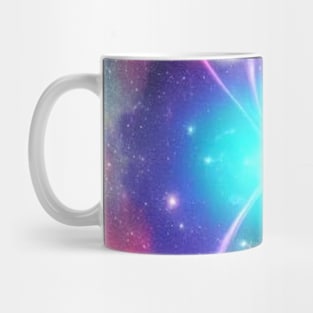 God's Eye Rainbow Galaxy Mug